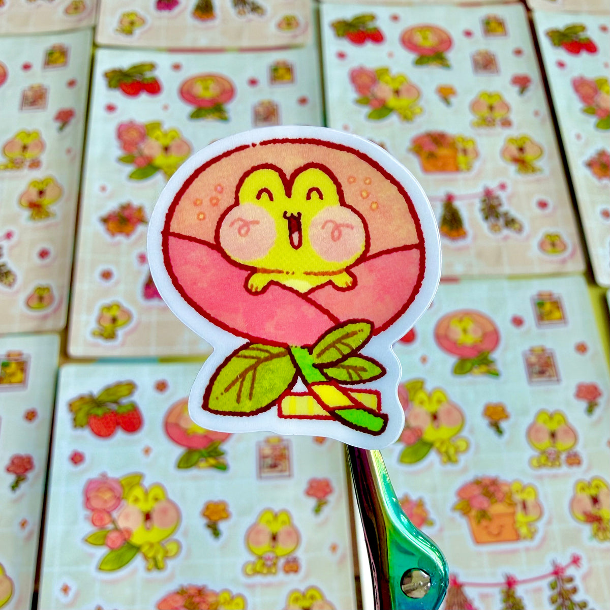 Tad Flowers Sticker Sheet