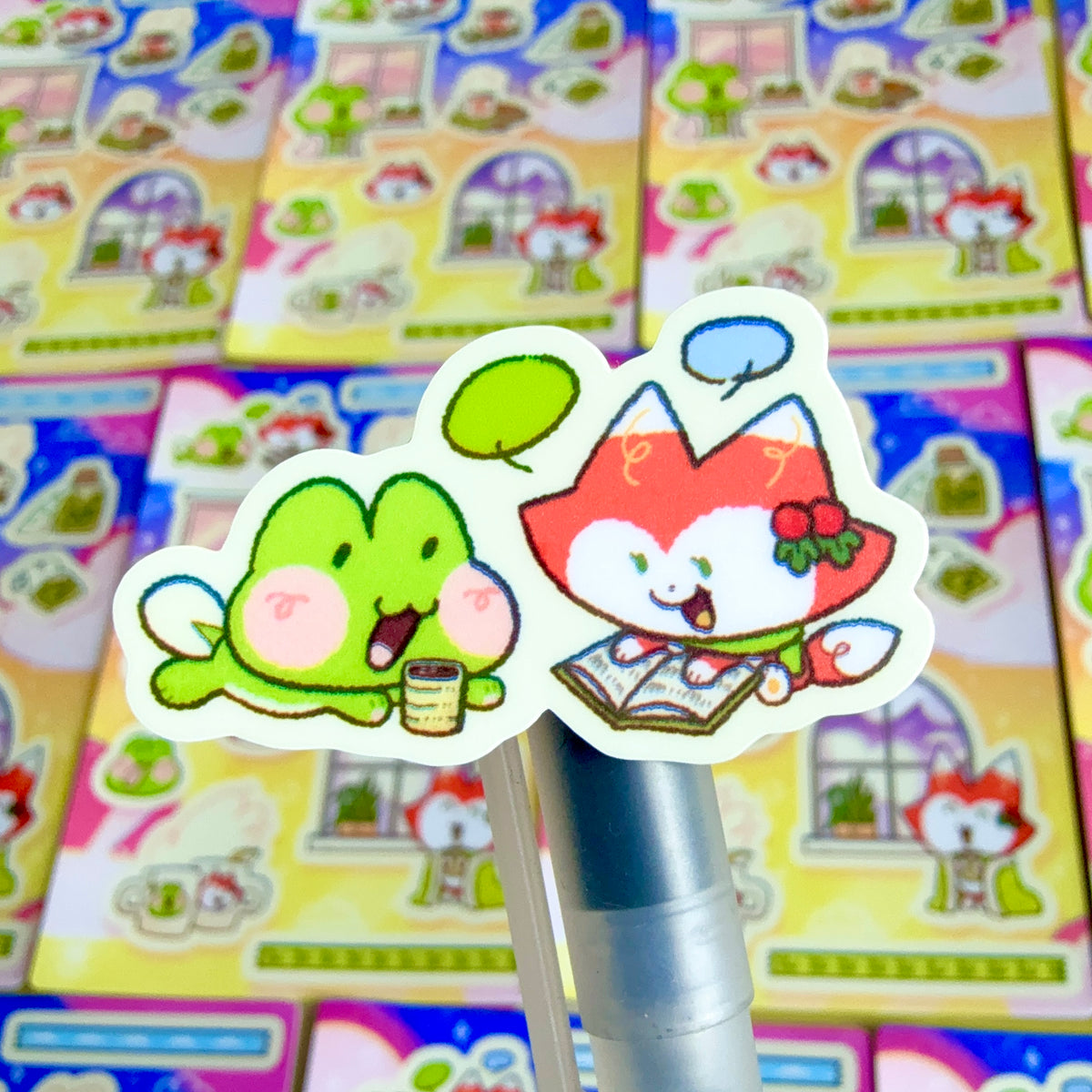 Morning Tea Time Sticker Sheet