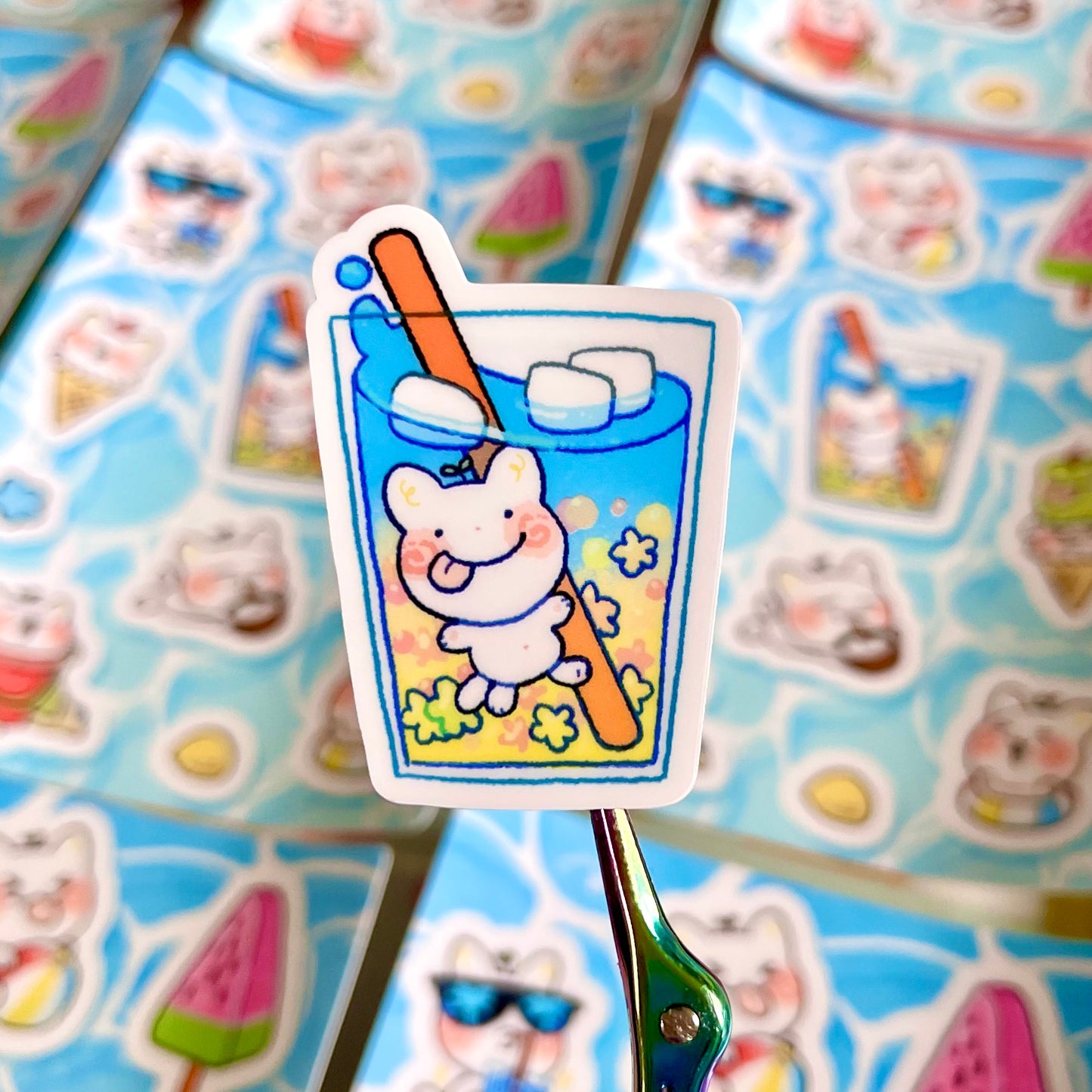 Summery Fun Sticker Sheet