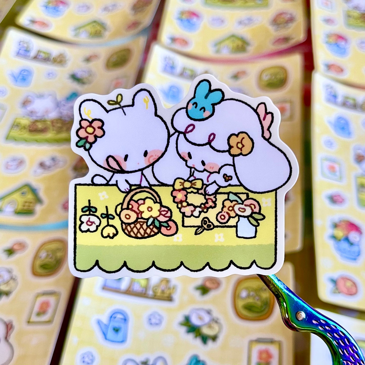 Flower Friendship Sticker Sheets