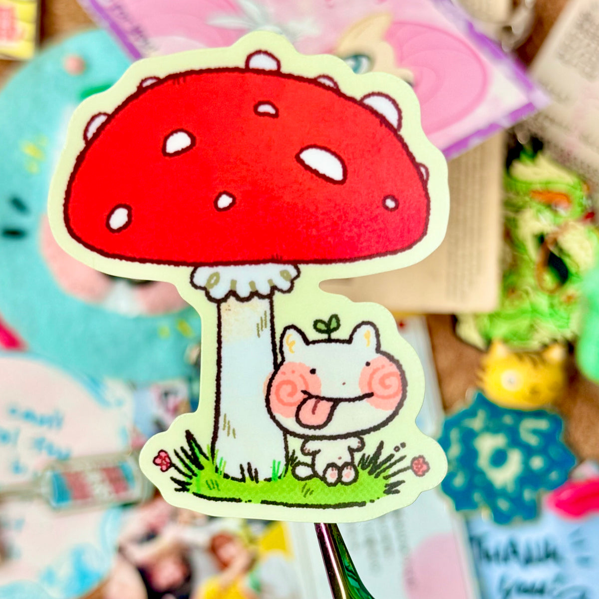 Sprouts Mushroom Sticker