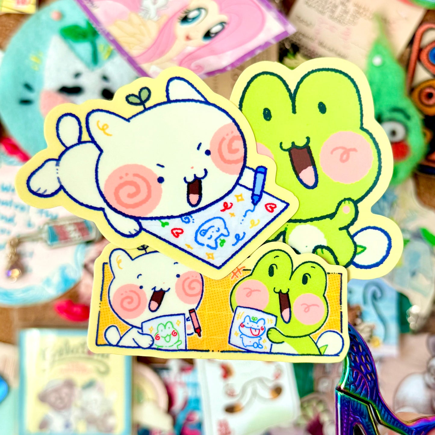 Tad & Sprouts Doodle Stickers