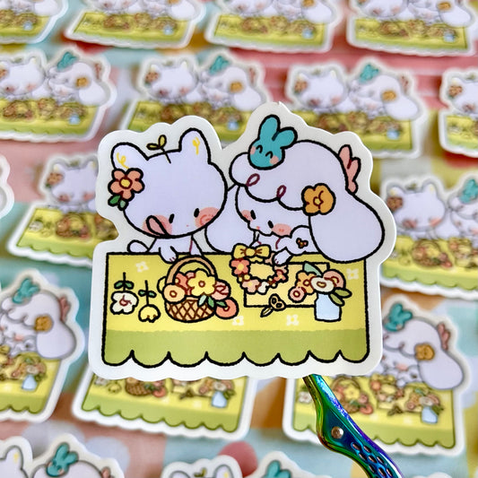 Flower Friendship Sticker