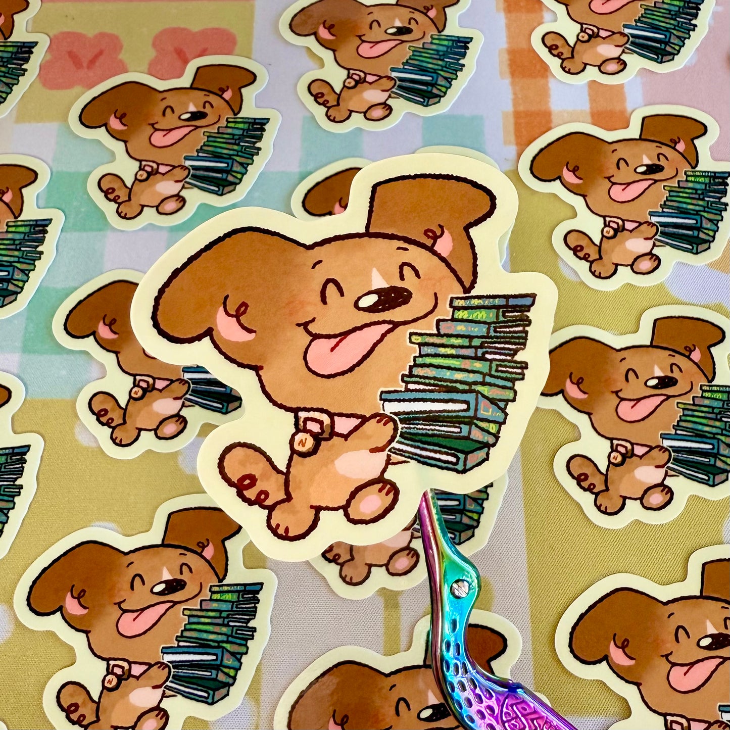 Puppy Dog Books Sticker