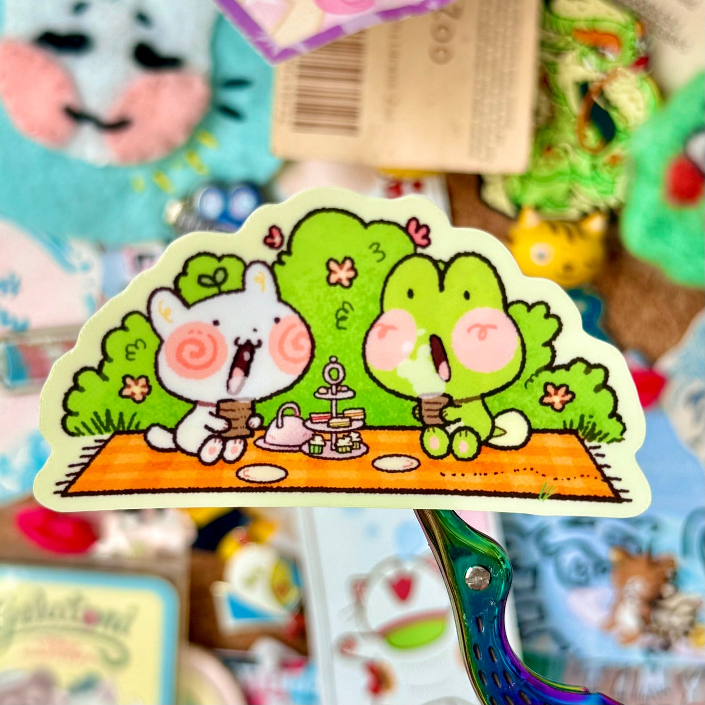 Sprouts & Tad Picnic Sticker