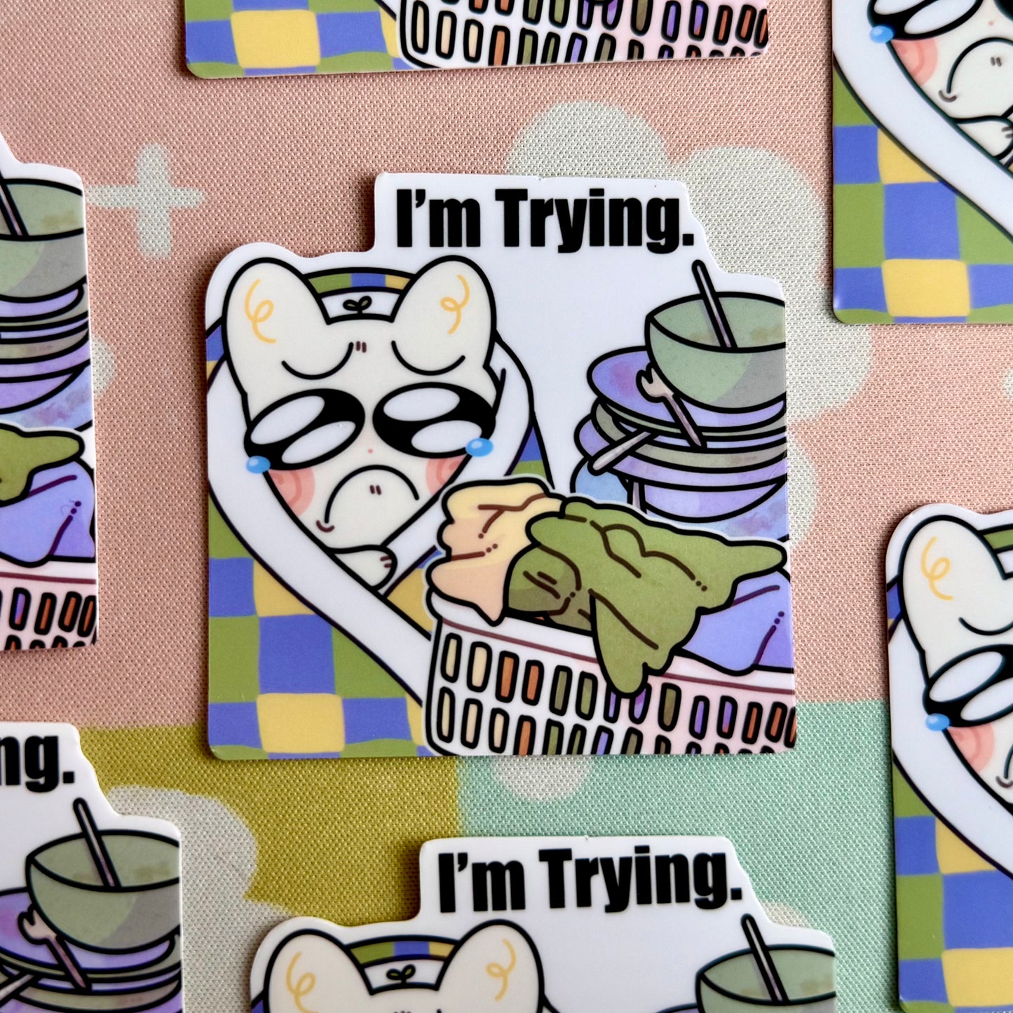 I’m Trying Sticker