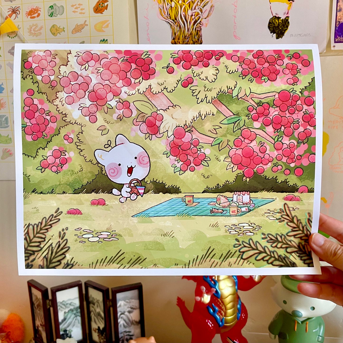 A Lovely Picnic Print