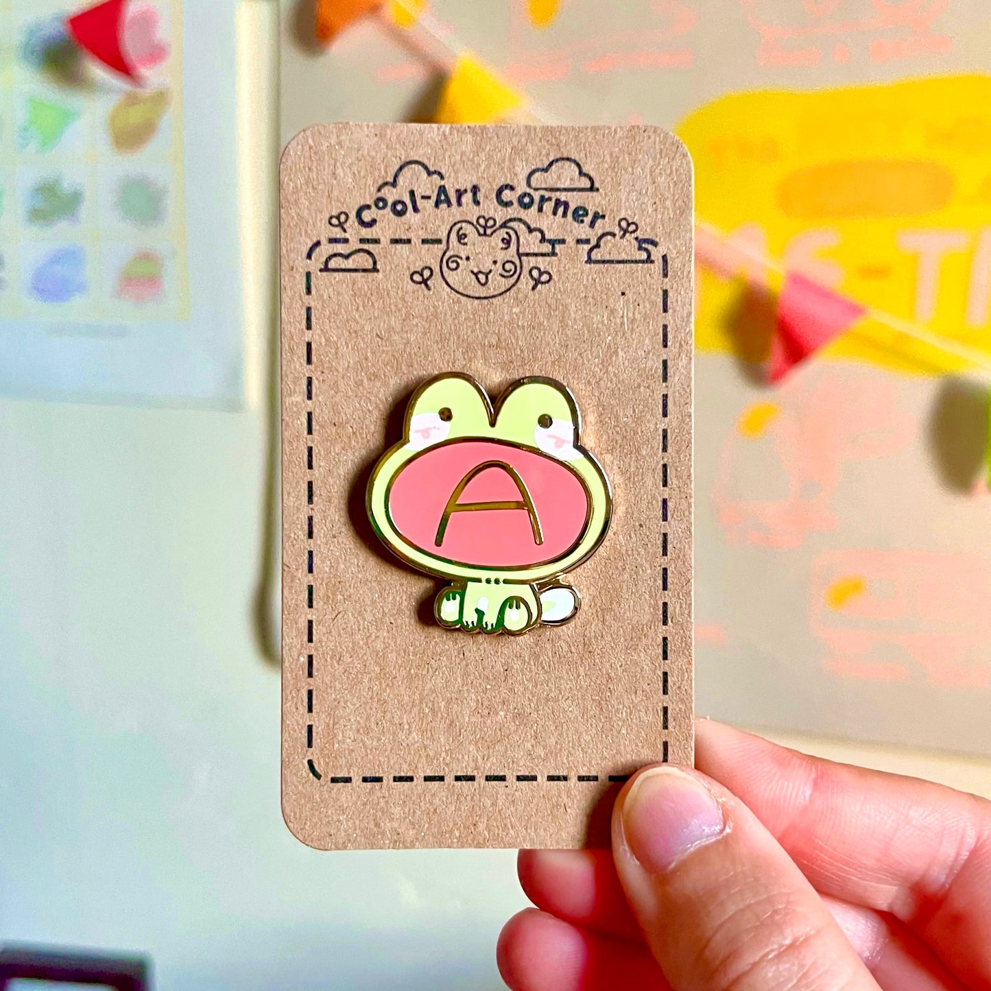 Tad Screm Enamel Pin