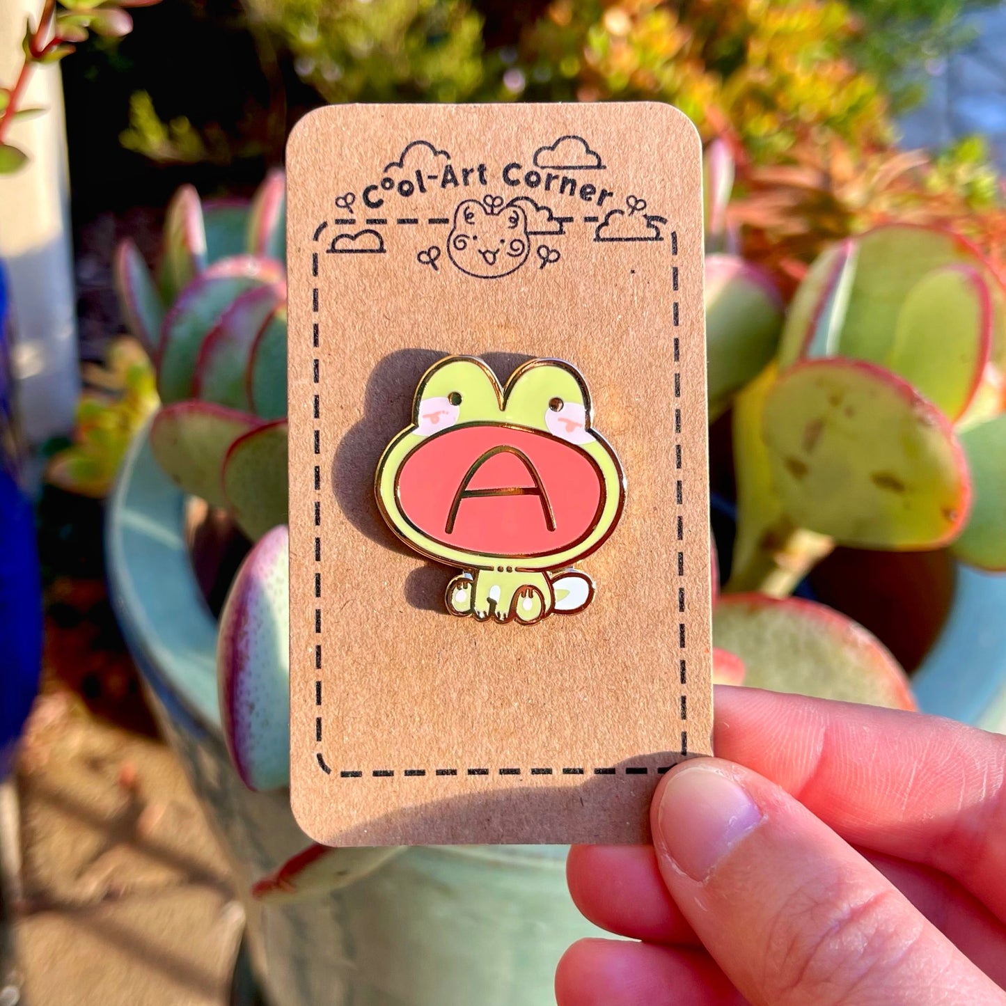 Tad Screm Enamel Pin