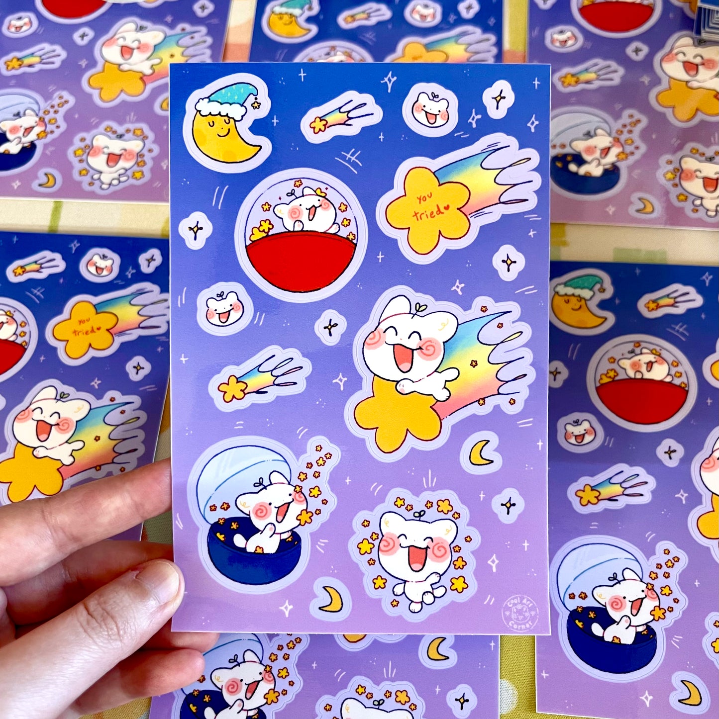 Starry Skies Sticker Sheet