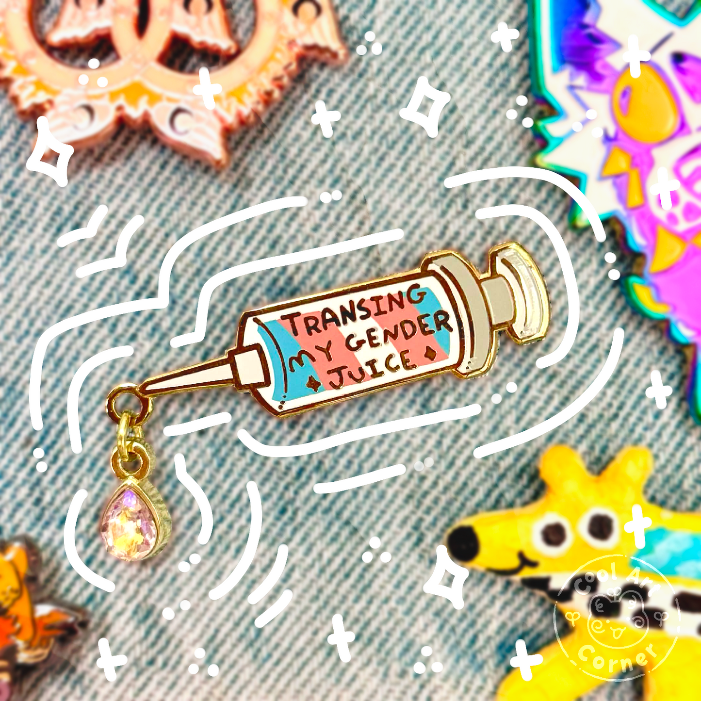 Transing My Gender Juice Pin