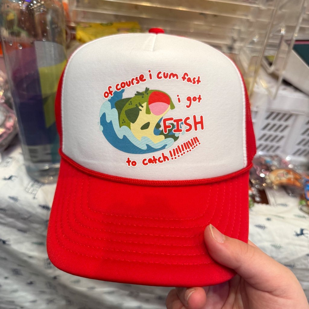 Catching Fish Trucker Hat