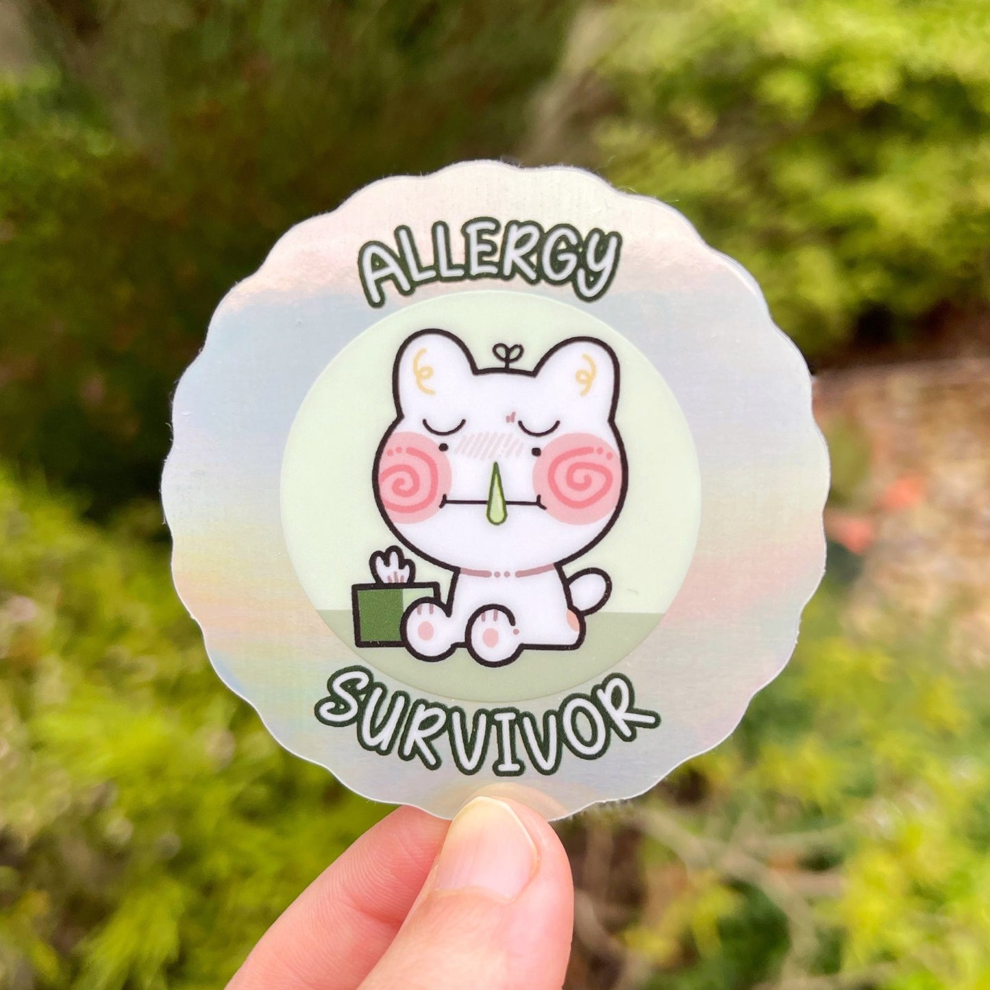 Allergy Survivor Sticker