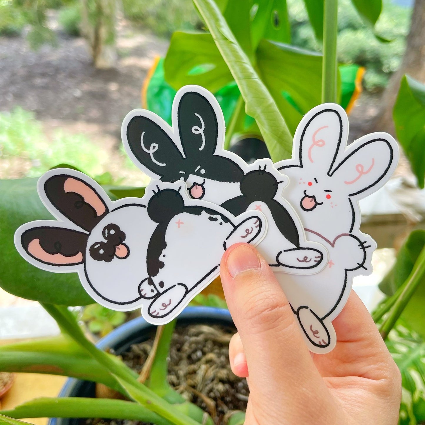 Bunny Butts Sticker