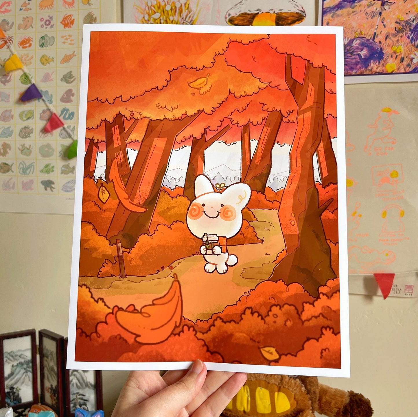 Autumn Walk Print