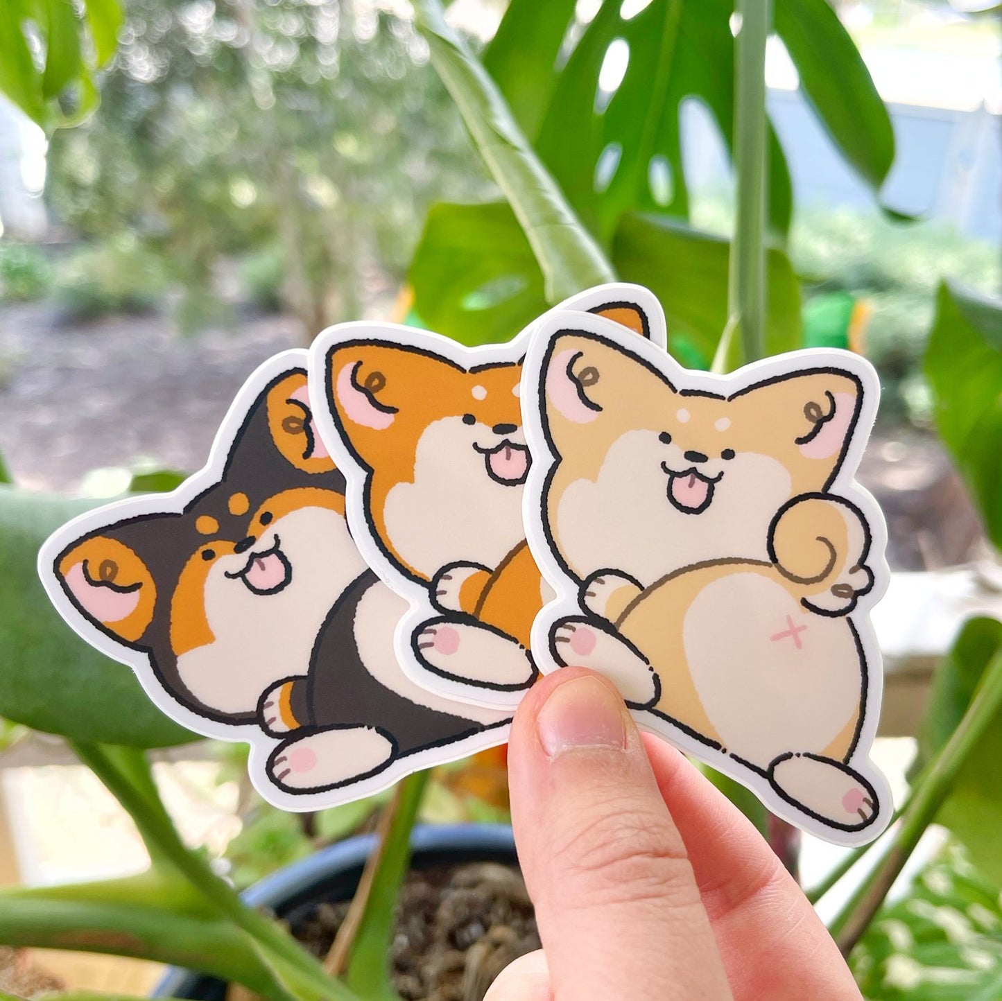 Shibe Butts Sticker