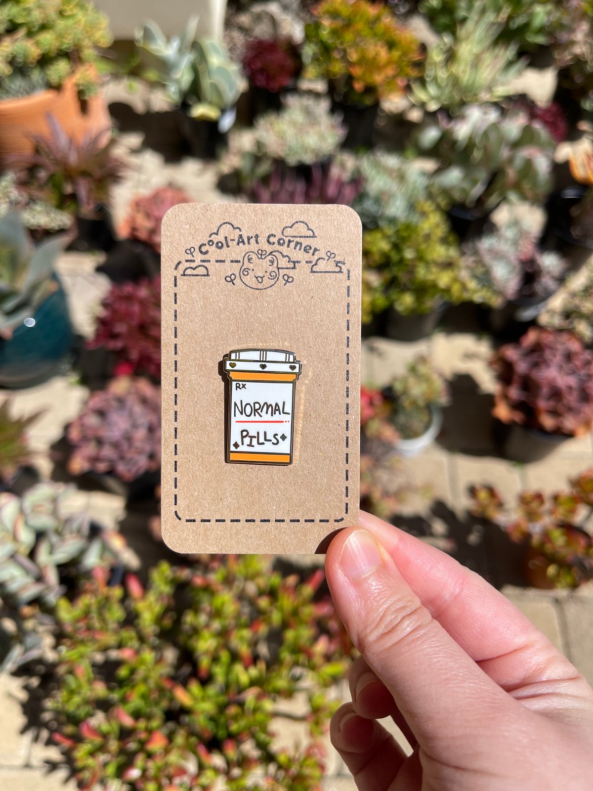 Normal Pills Enamel Pin