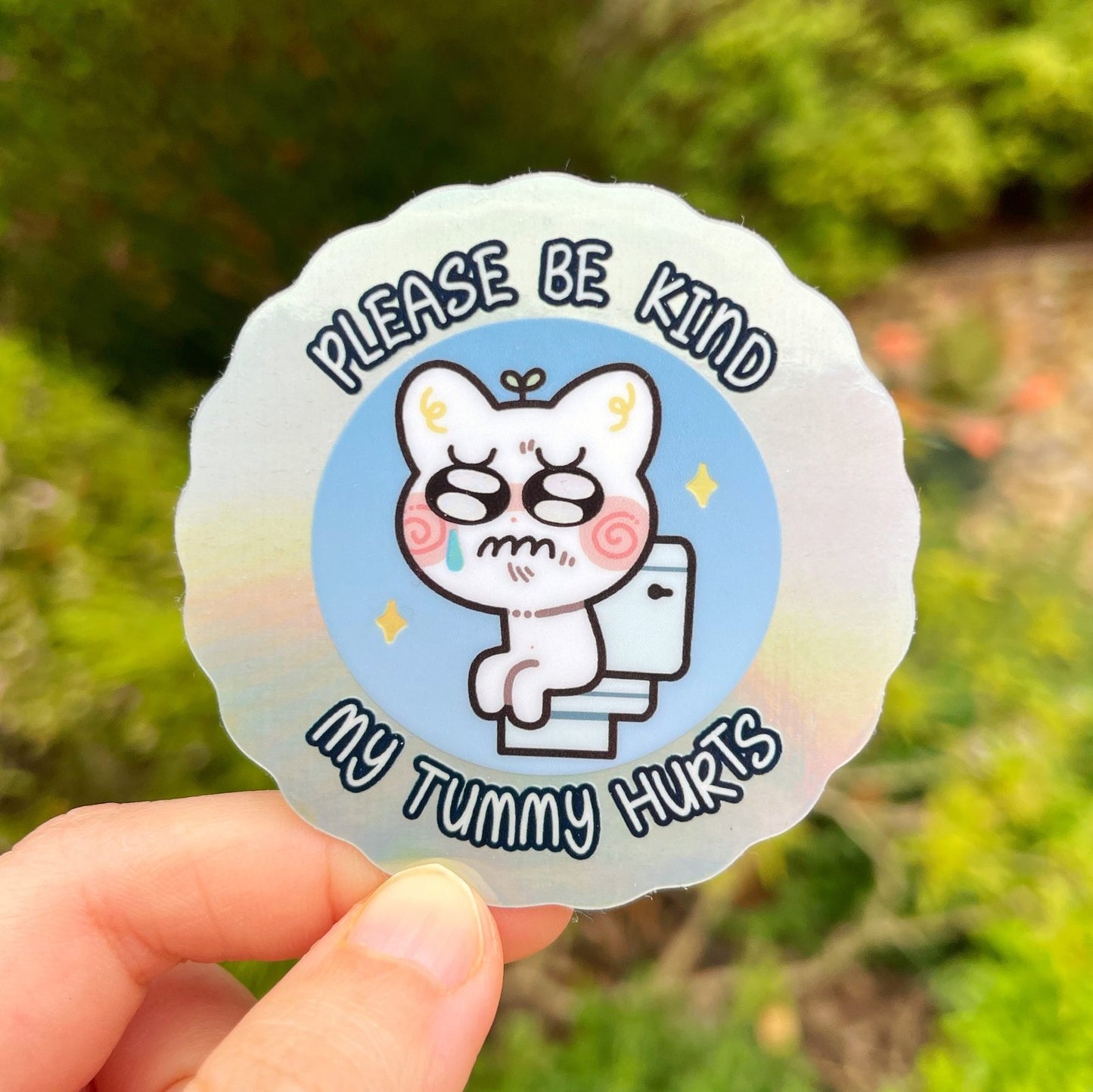 Please Be Kind Sticker