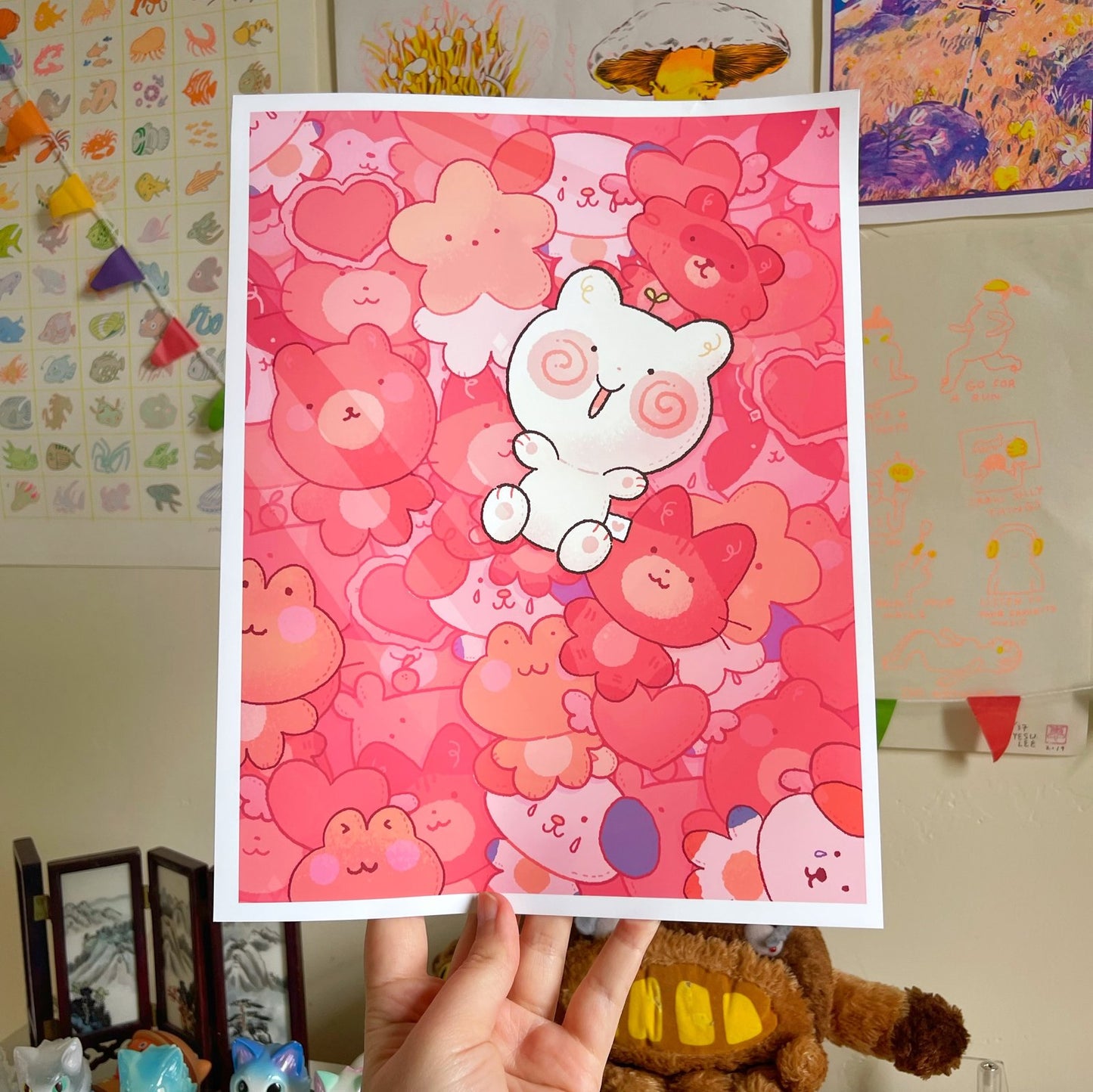 Plushie Pile! Print