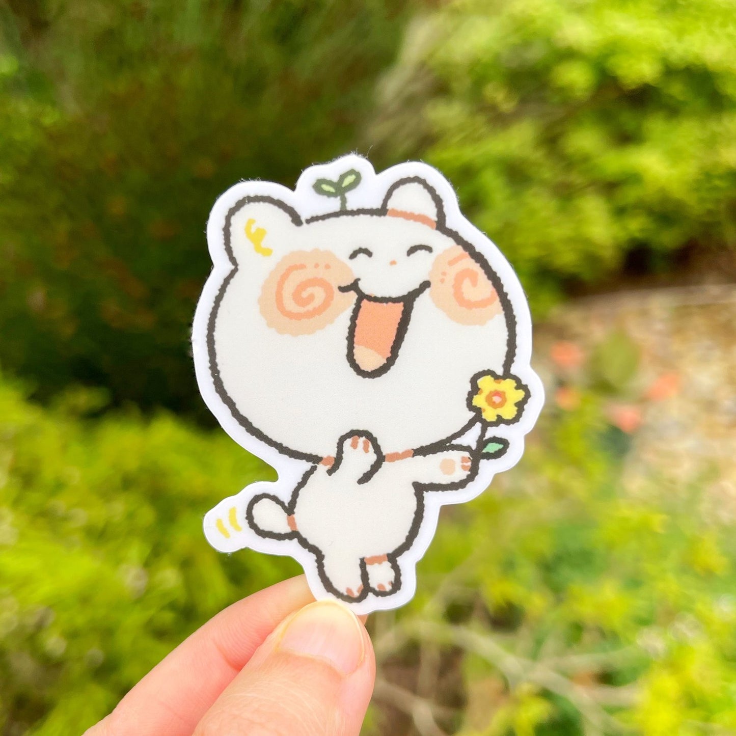 Sprouts Flower Sticker