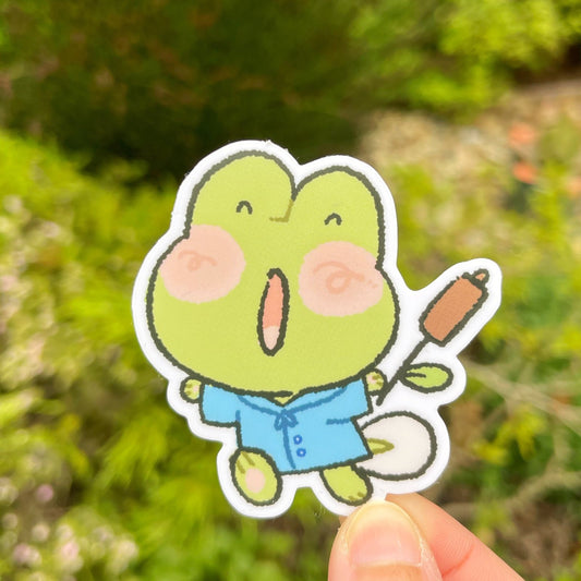 Tad Cattail Sticker