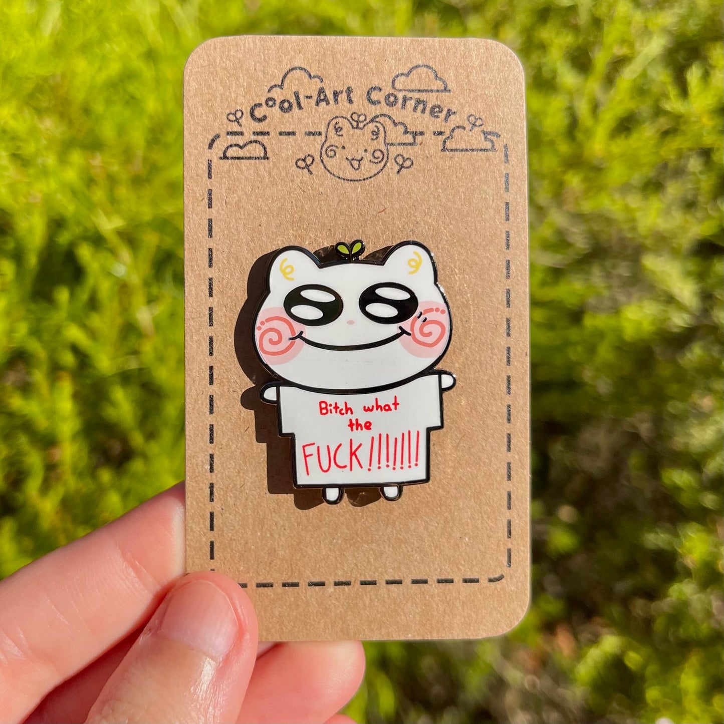 WTF!!! Enamel Pin