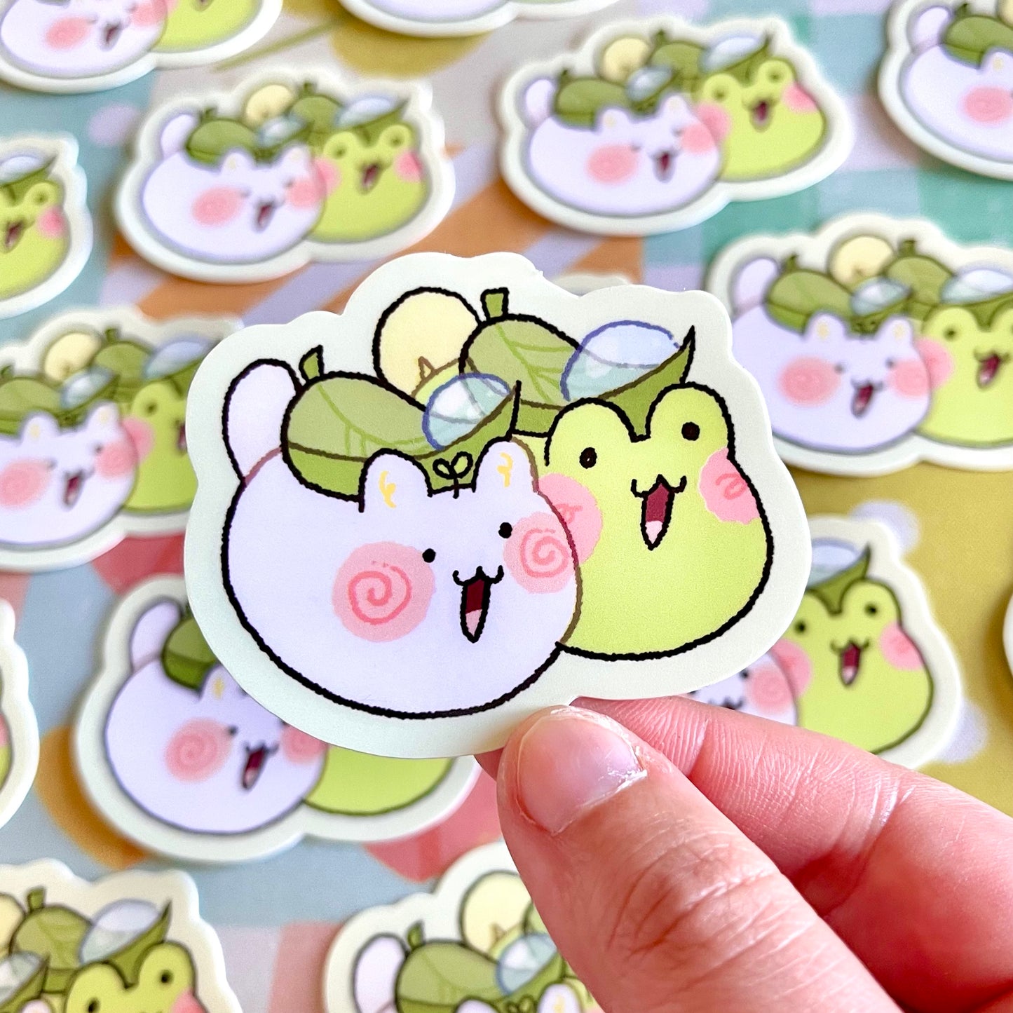 Sprouts & Tad Mochi Sticker