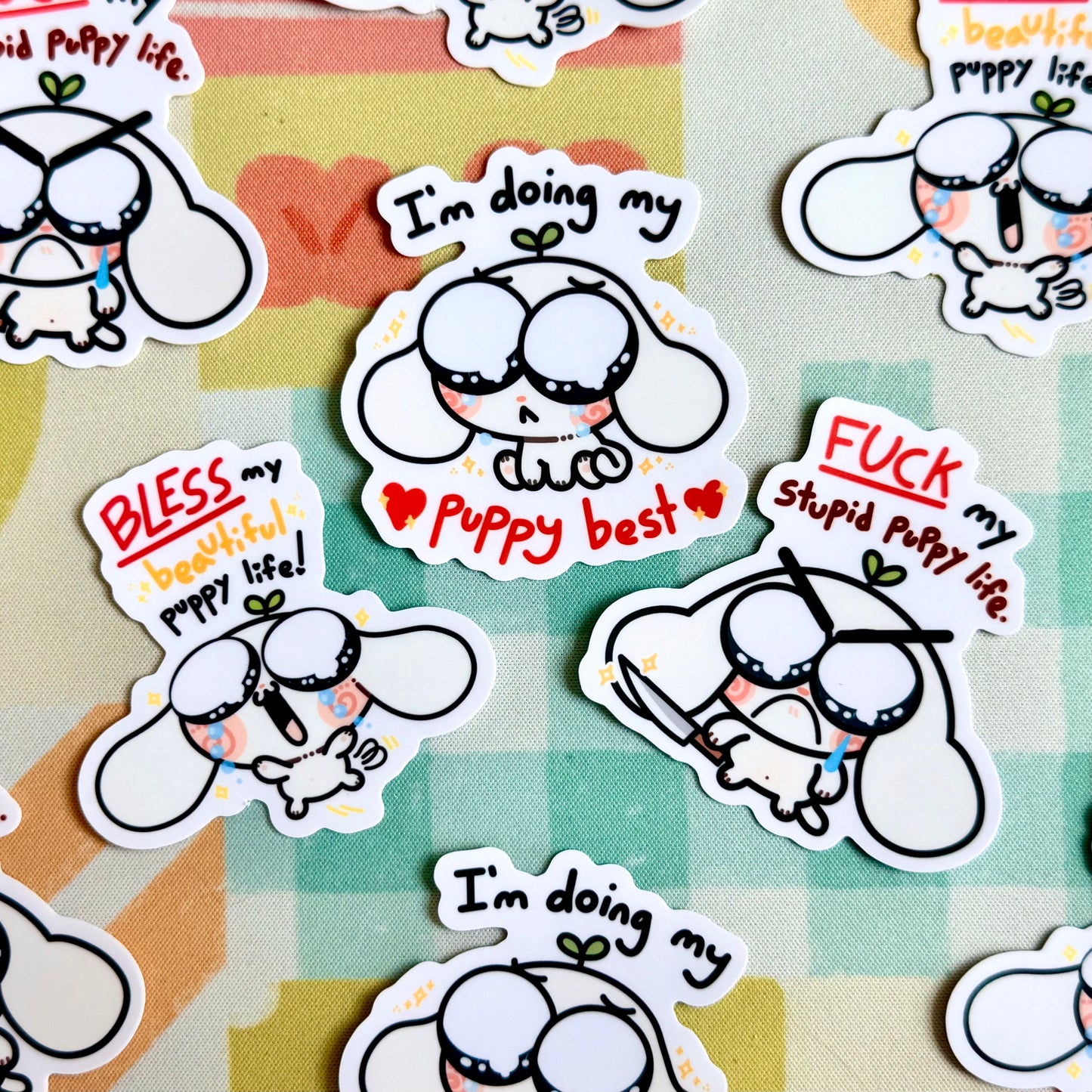Puppy Time Stickers