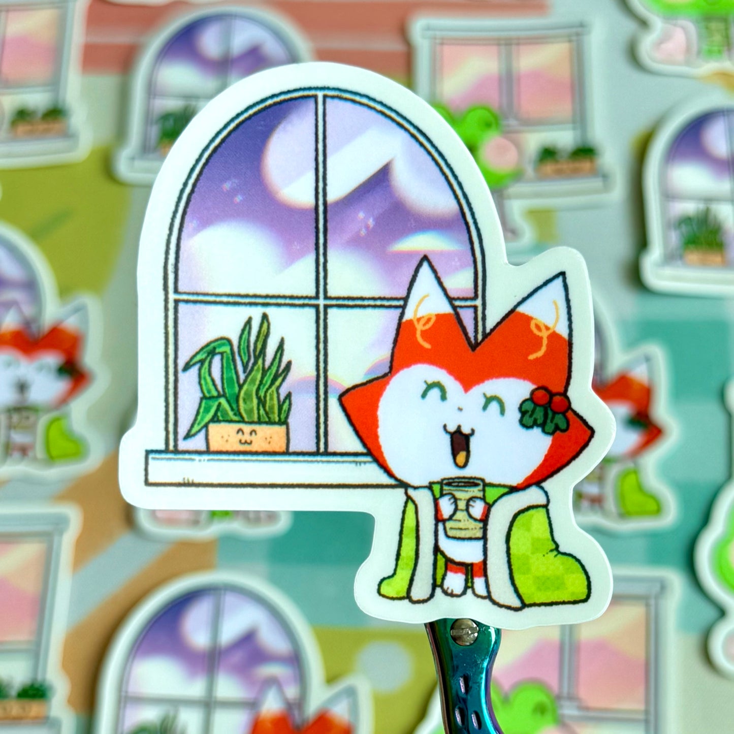 Cozy Window Stickers