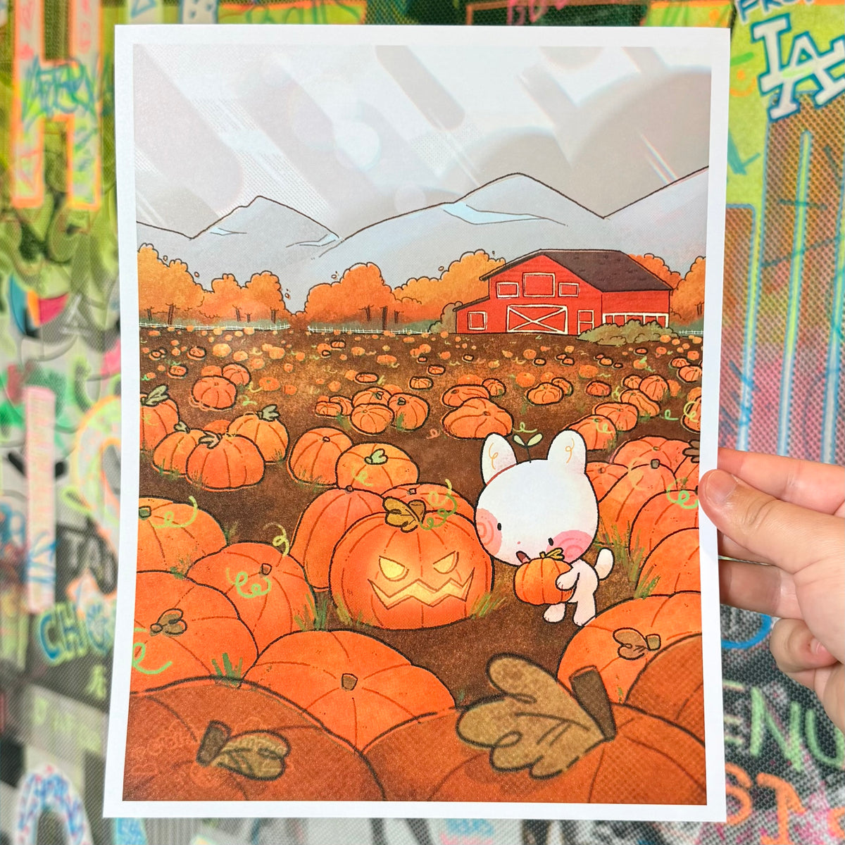 Pumpkin Patch Print