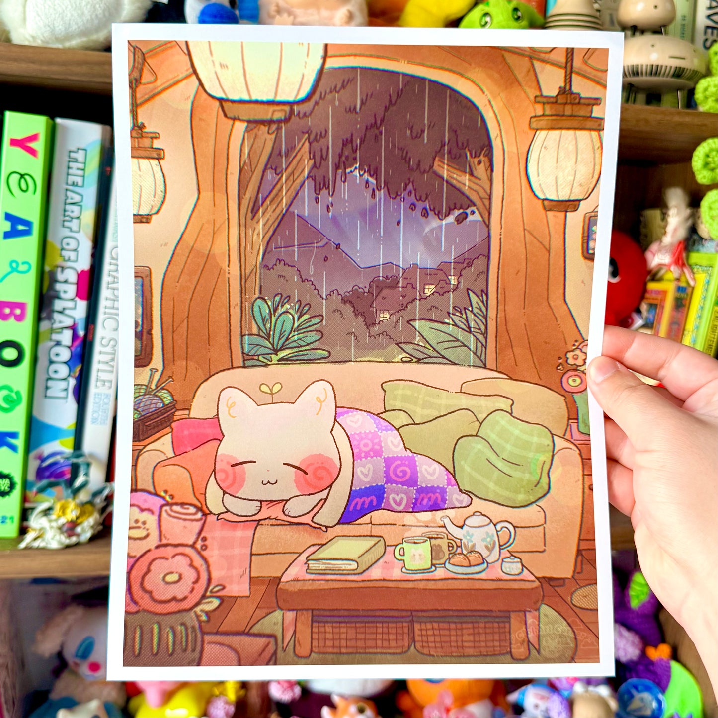 Cozy Couch Time Print
