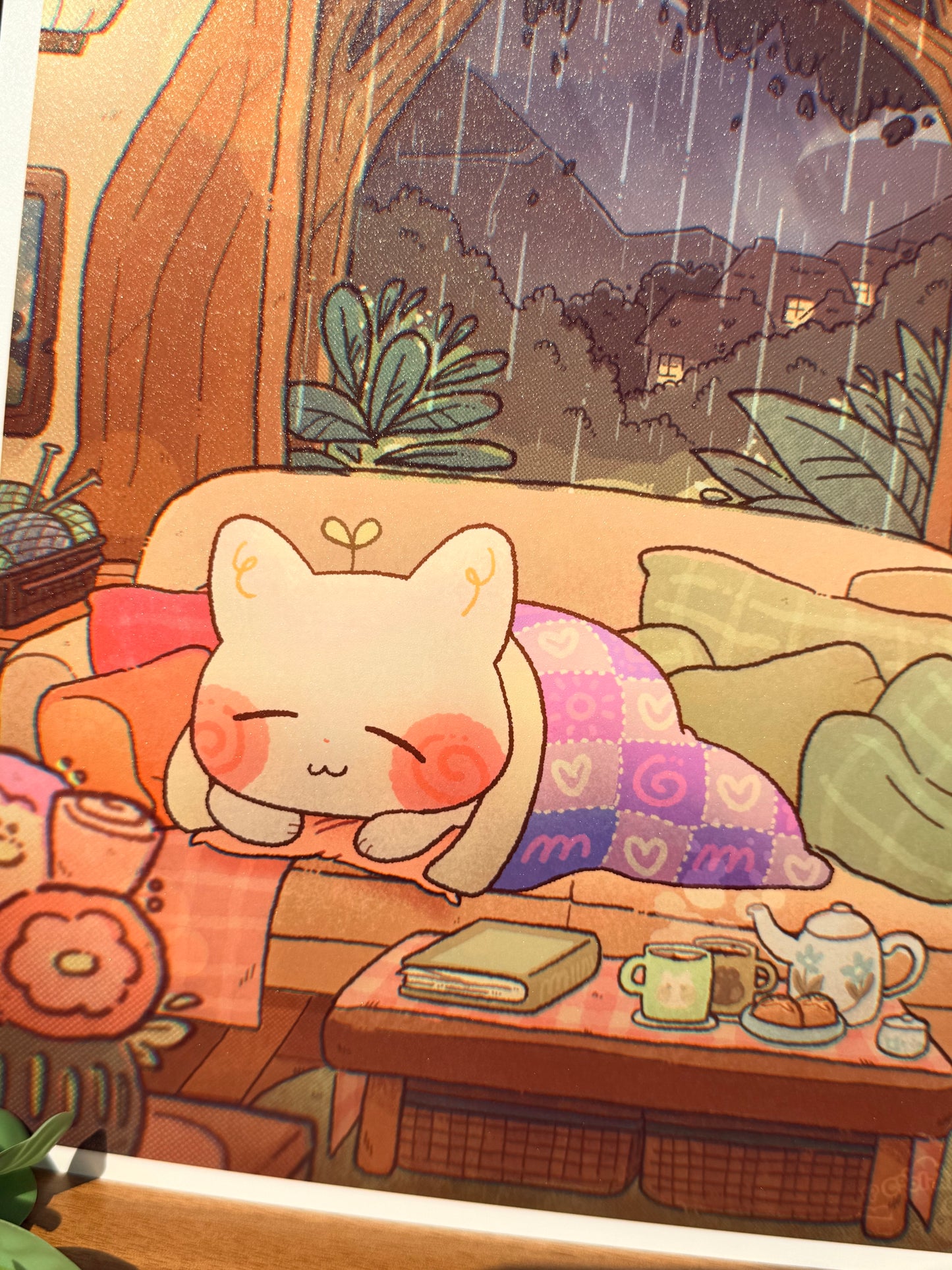 Cozy Couch Time Print