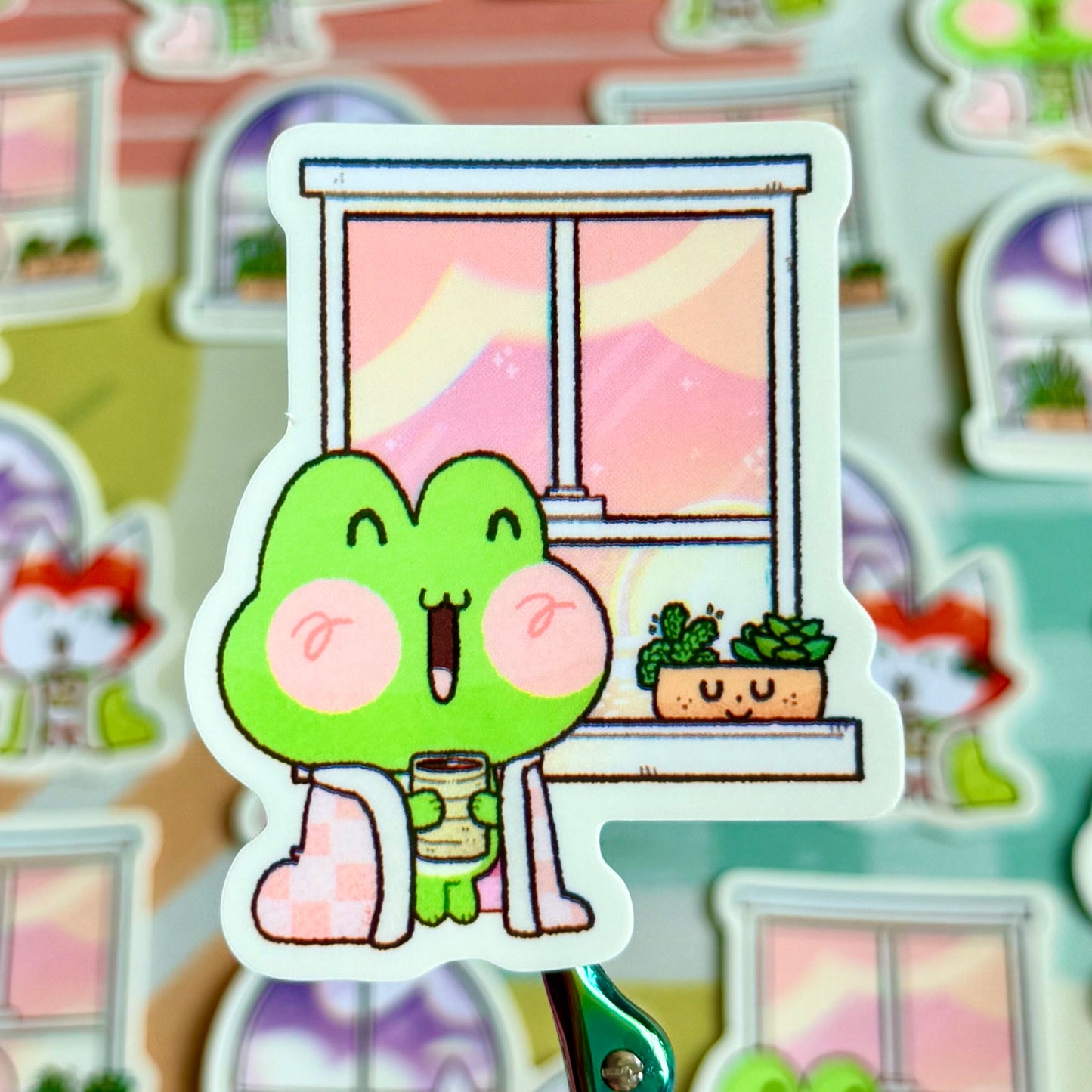 Cozy Window Stickers