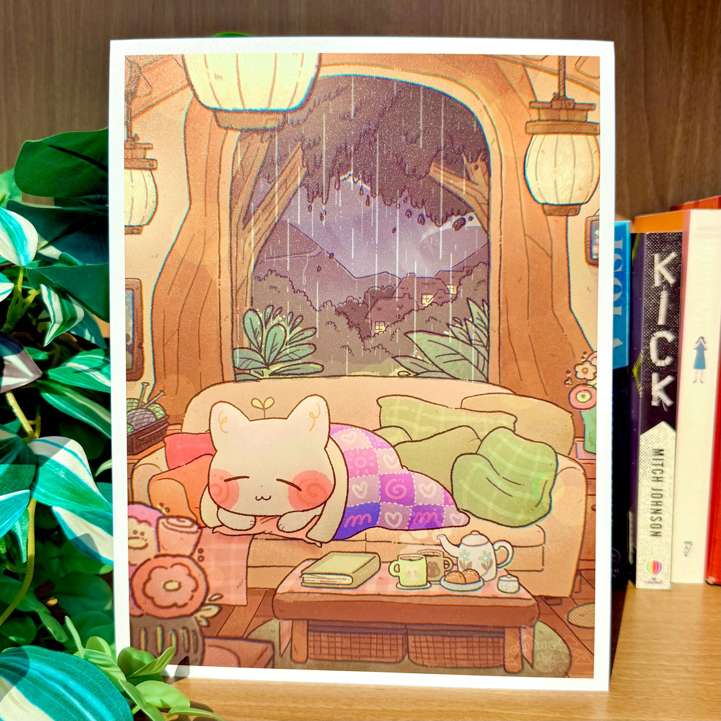 Cozy Couch Time Print