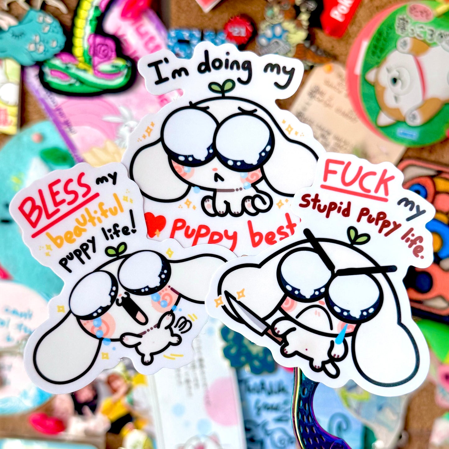 Puppy Time Stickers