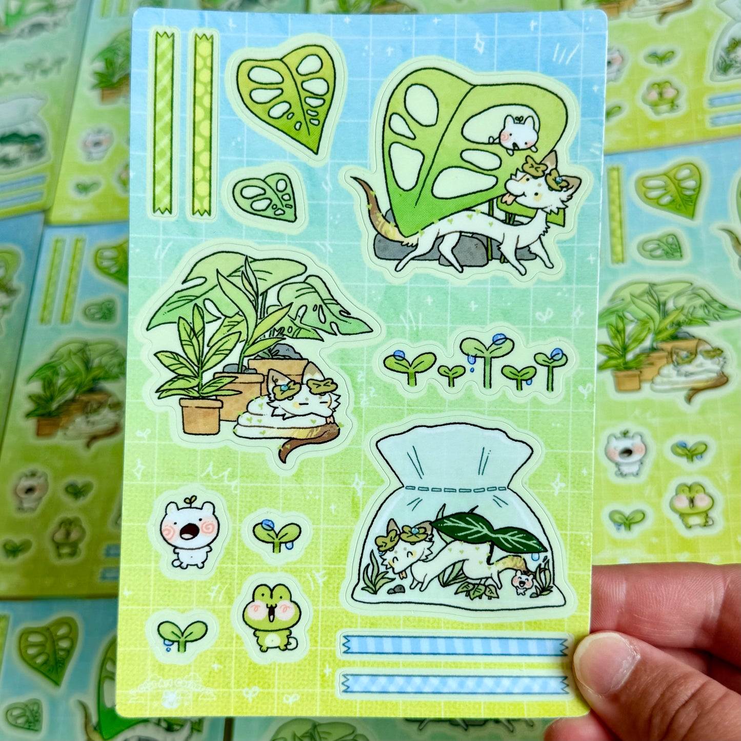 Turnip’s Plant Pals Sticker Sheet