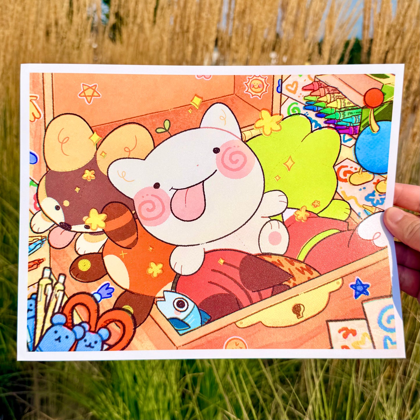 Toybox Friends Print