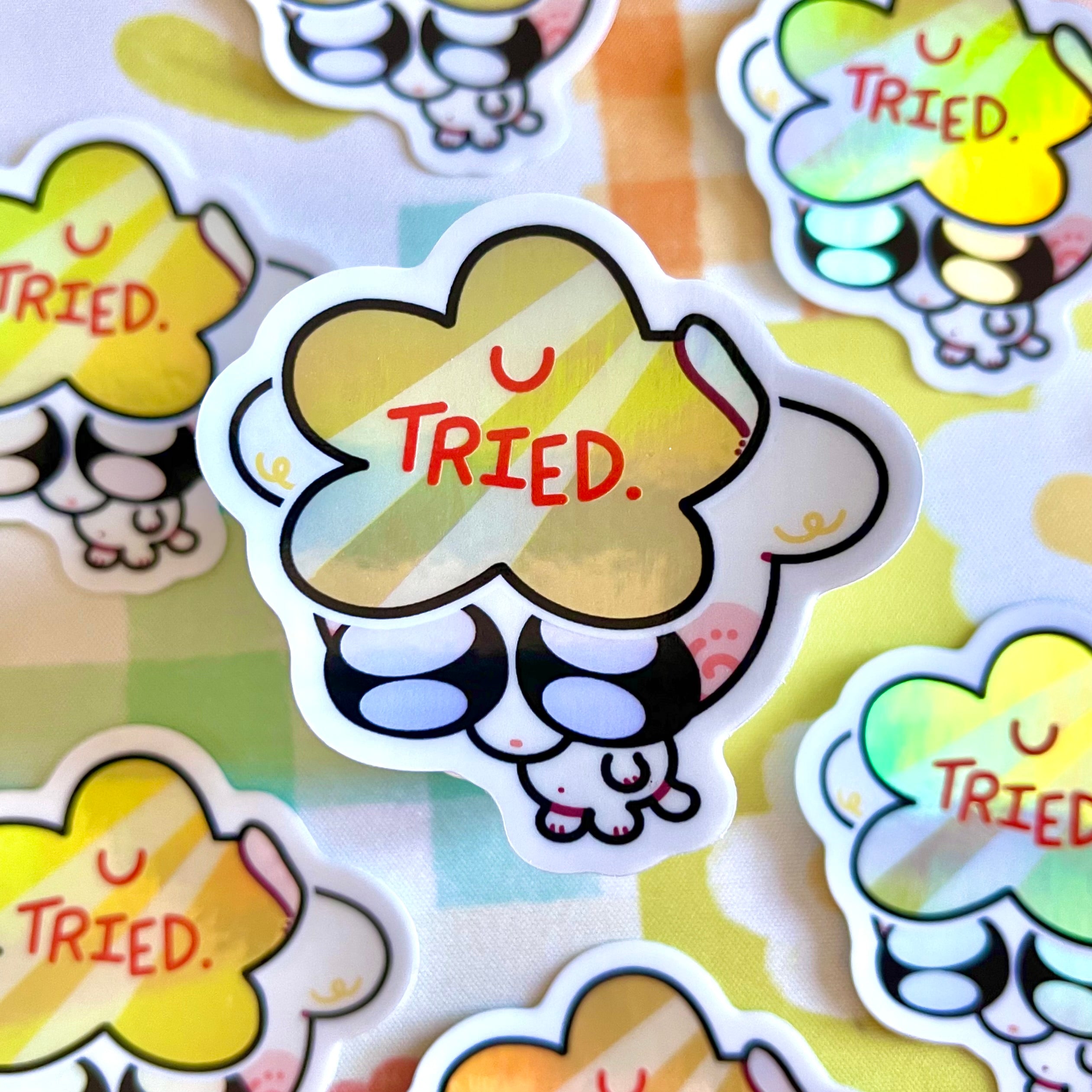 You Tried Sticker – Cool Art Store