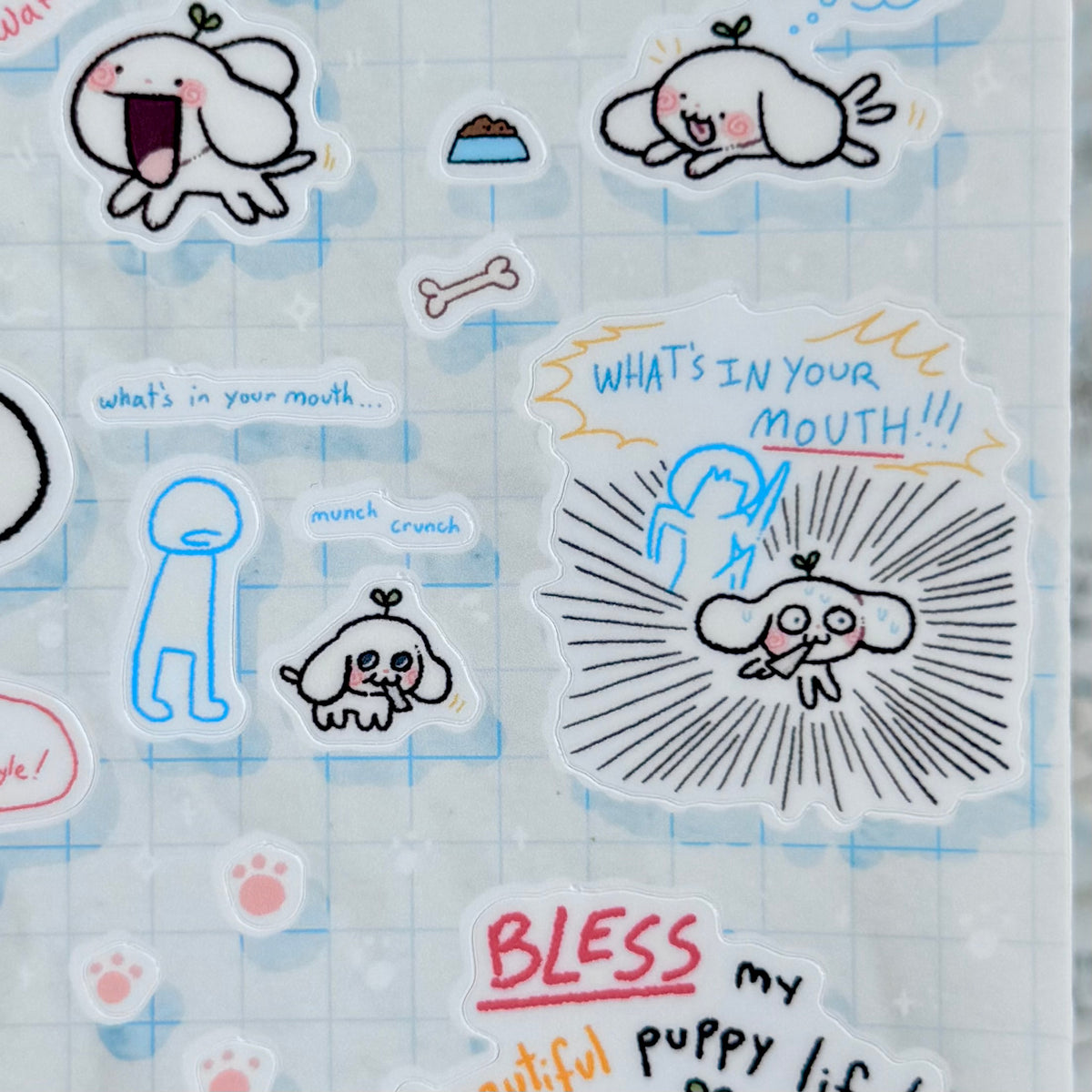 Puppy Time Sticker Sheet