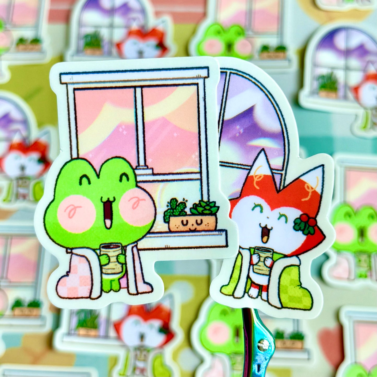 Cozy Window Stickers