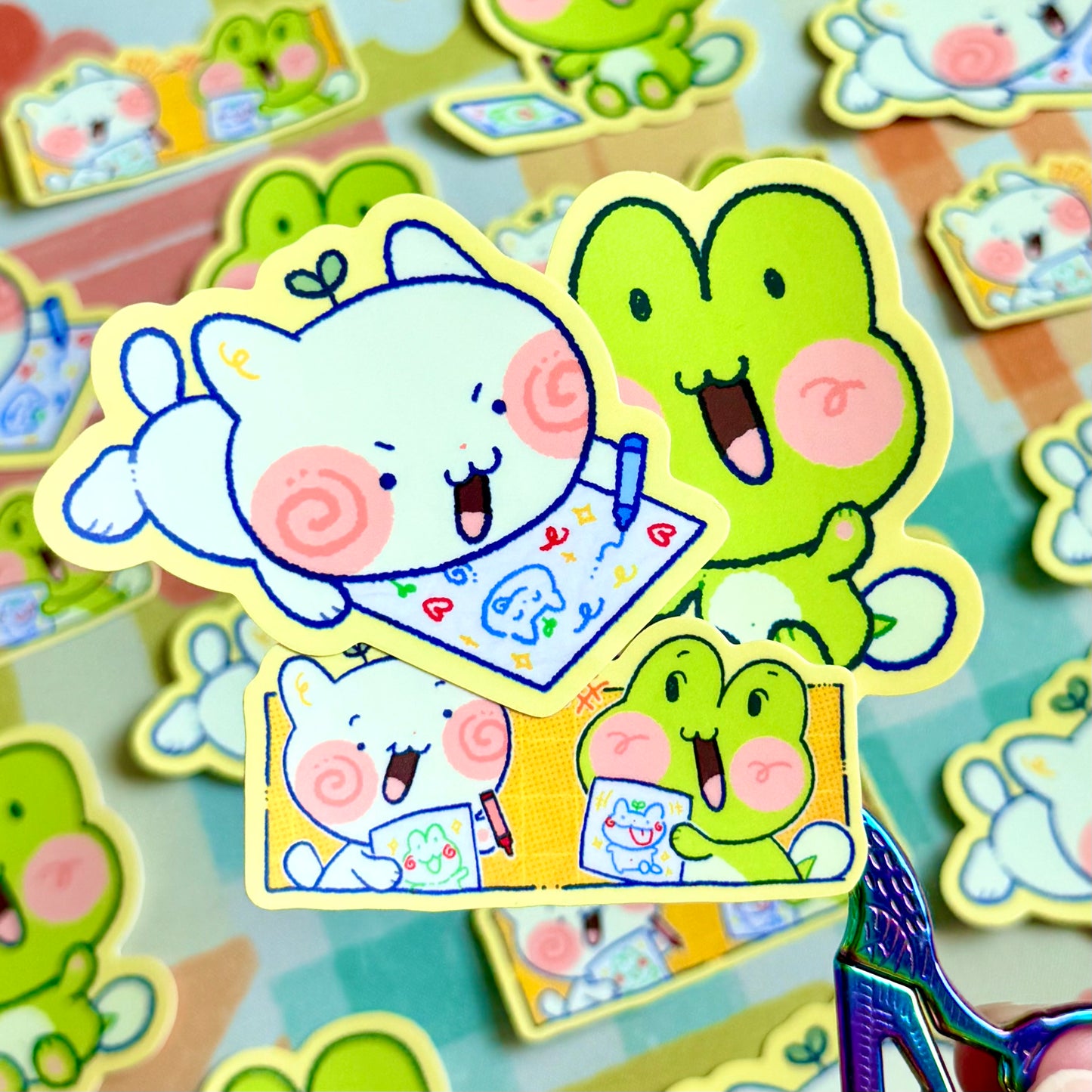 Tad & Sprouts Doodle Stickers