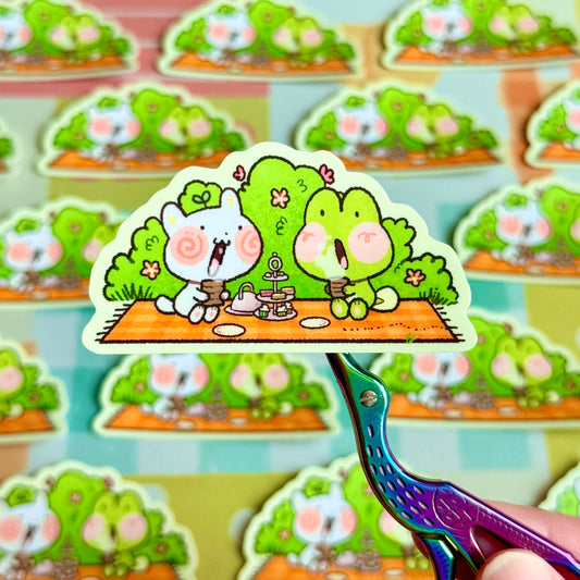 Sprouts & Tad Picnic Sticker