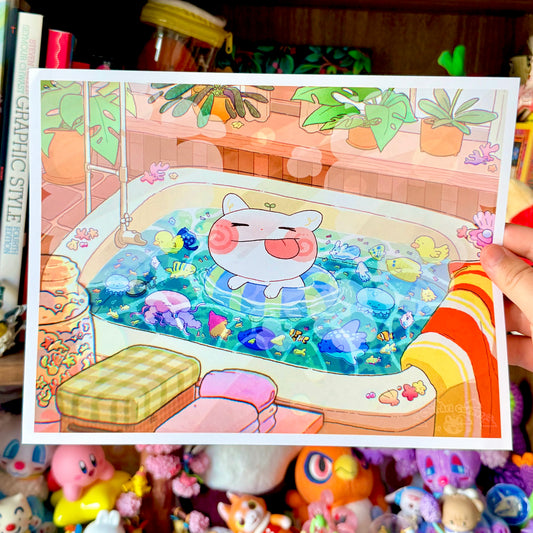 Bath Time Print