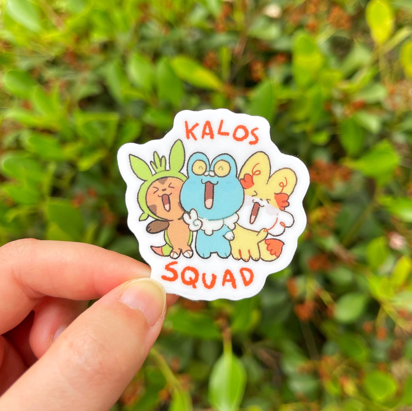 Poke Squad Stickers