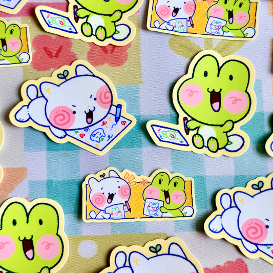 Tad & Sprouts Doodle Stickers