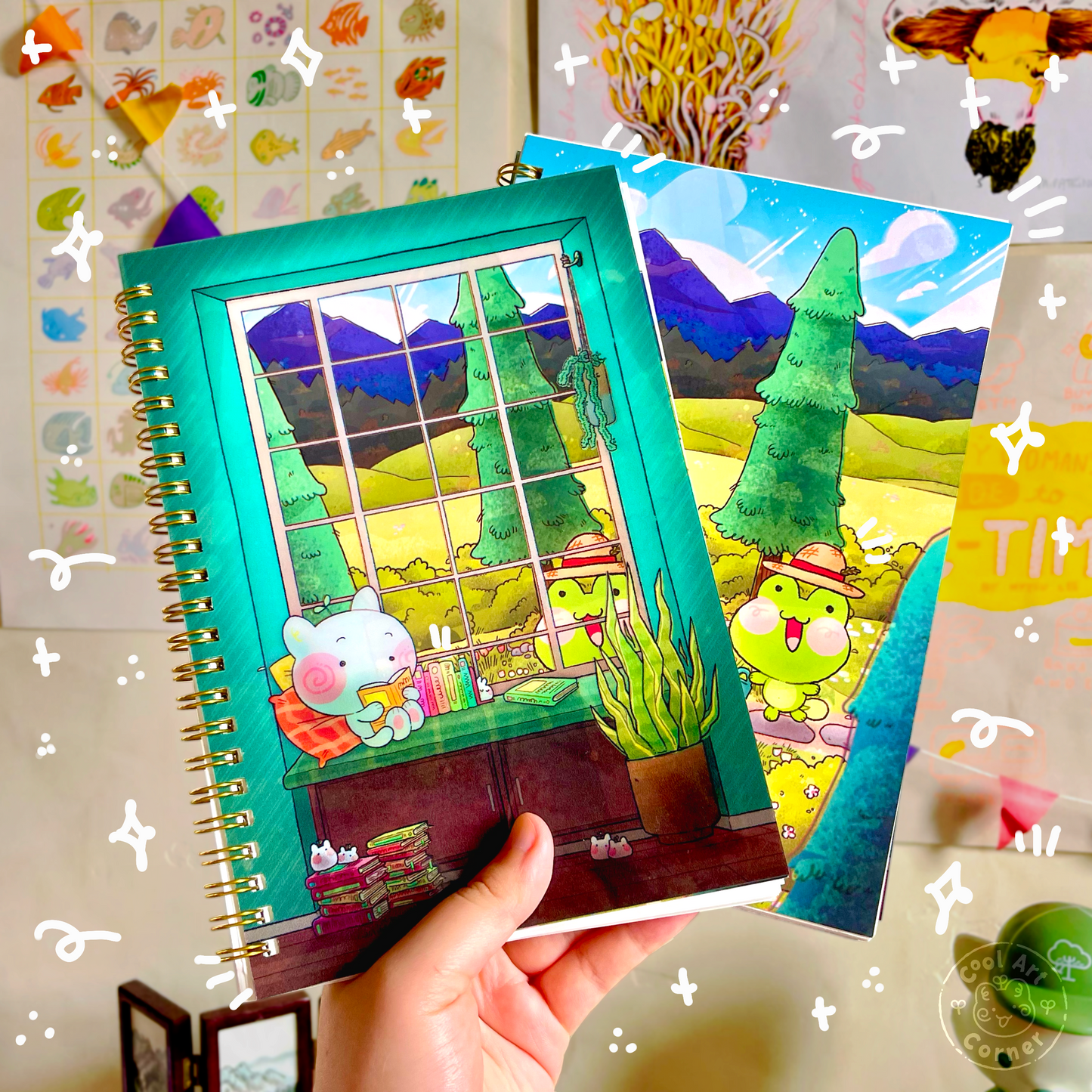 Garden Window Sticker Book