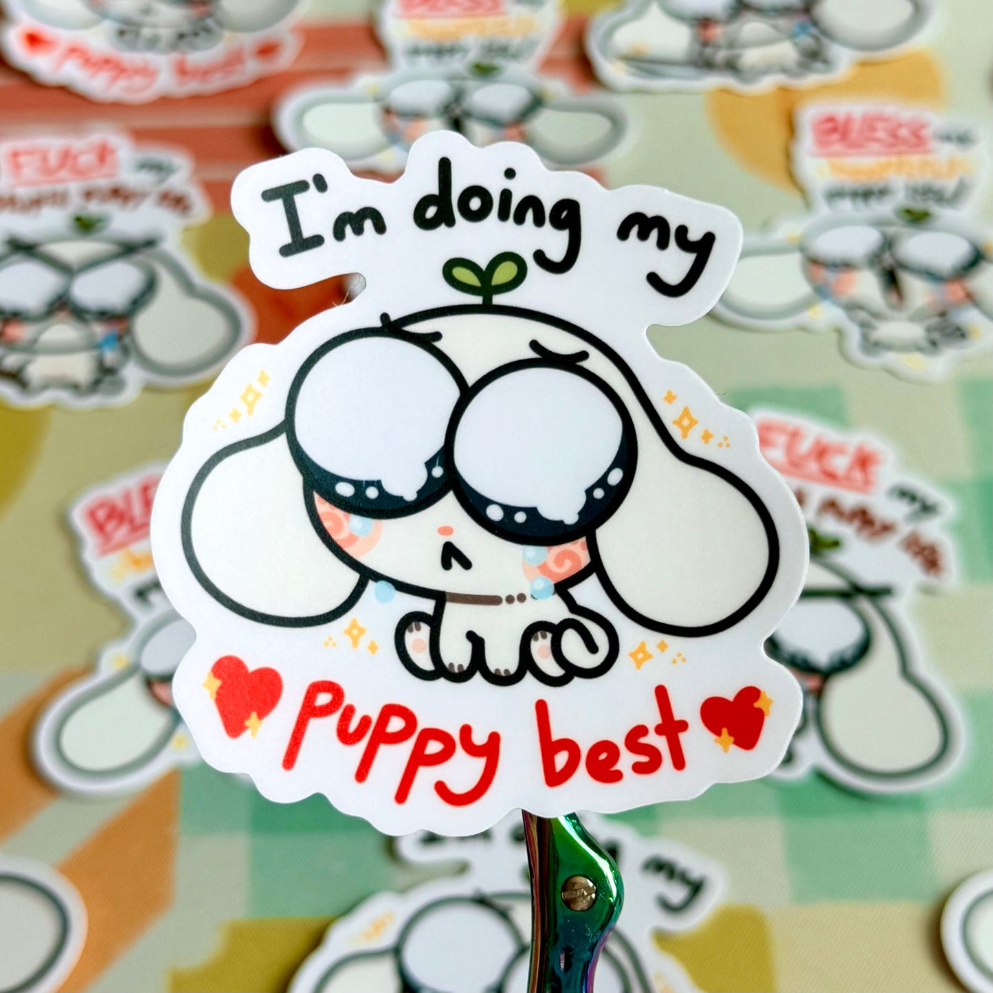 Puppy Time Stickers