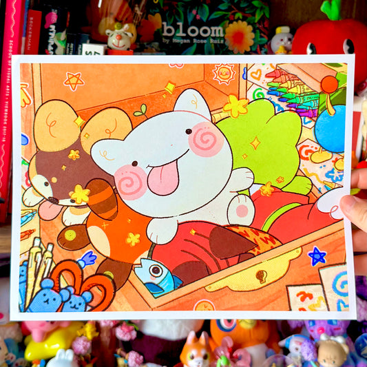 Toybox Friends Print