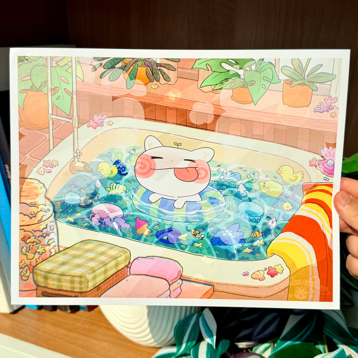 Bath Time Print