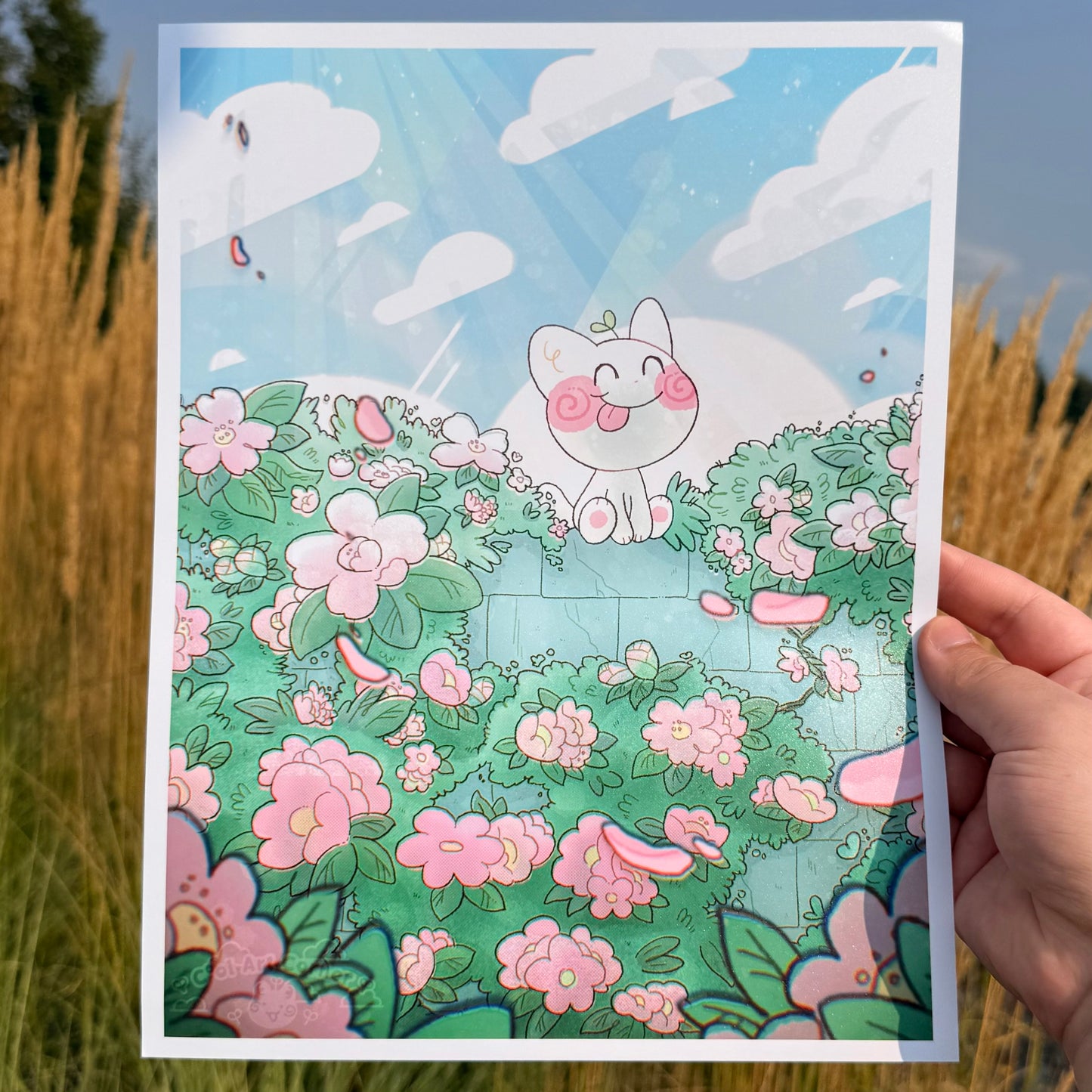 Flower Wall Print